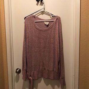 Anthro Sat/Sun Mauve lounge too Sz XL